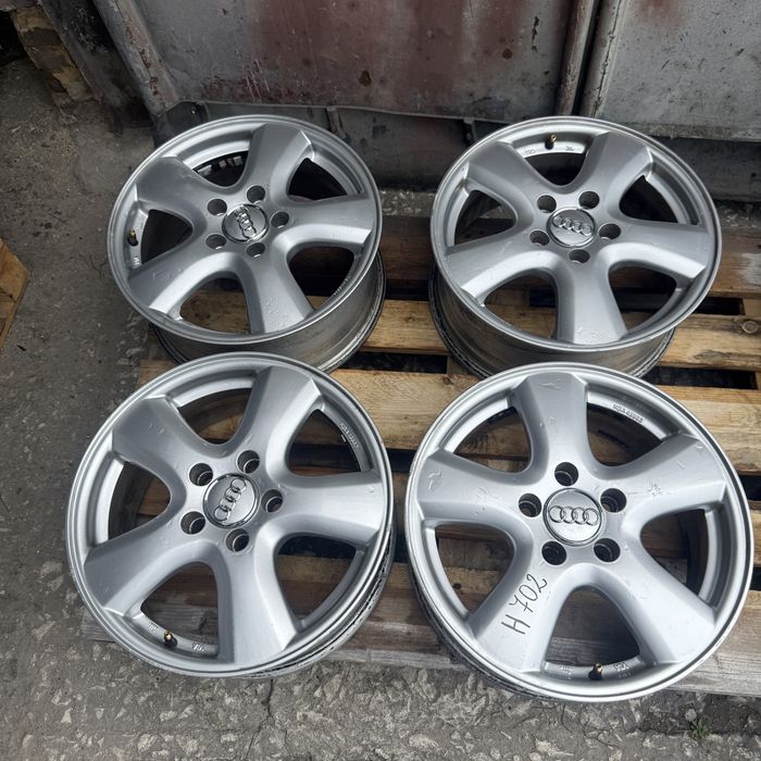 Алуминиеви джанти Audi Mercedes VW 6,5J R16 ET 43  KBA45583 ном 702