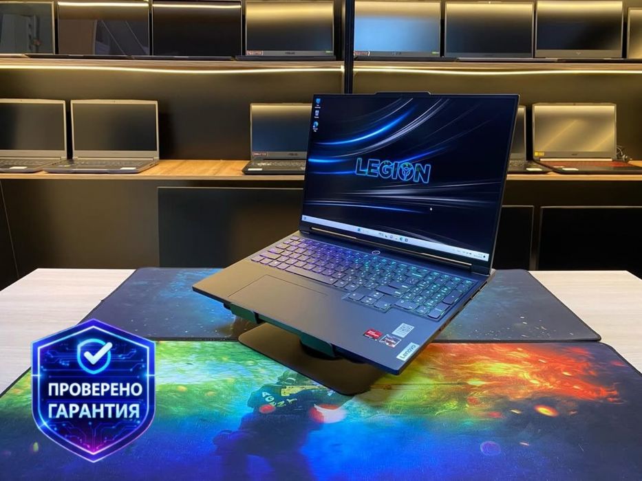 !!!МОЩНЫЙ!!! Игровой Ноутбук LENOVO LEGION S7 AMD Ryzen 9-6900HX! RX
