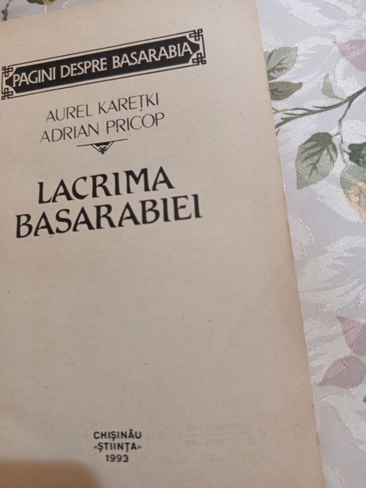 Vind cartea "Lacrimă Basarabiei"