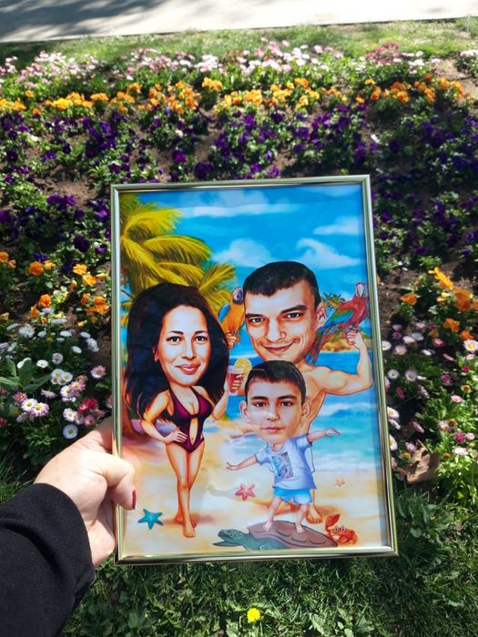 Карикатура по поръчка