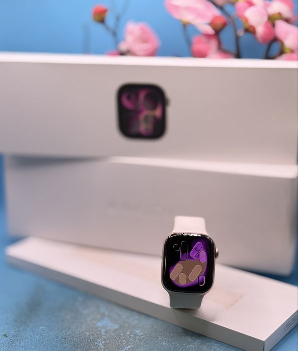 ГАРАНЦИОНЕН!!! Apple Watch 11 GPS, Корпус Rose Gold Aluminium 42mm