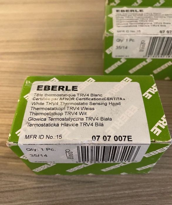 Robinet termostatat Eberle TRV4 2 bucati sigilate
