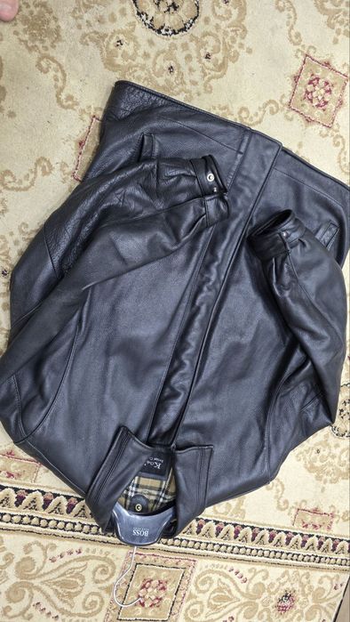 Оригинальная кожаная куртка