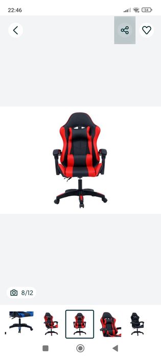 Геймърски стол нов