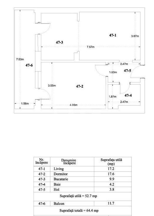 Apartament 2 camere Mobilat Utilat-Th. Pallady Metrou Teclu