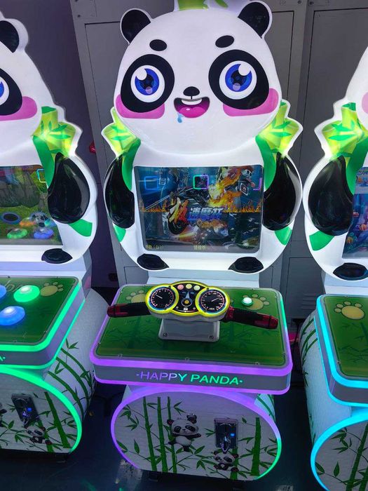 Аркадна игра с оръжия , коли , пушки , самолети – модел Happy Panda