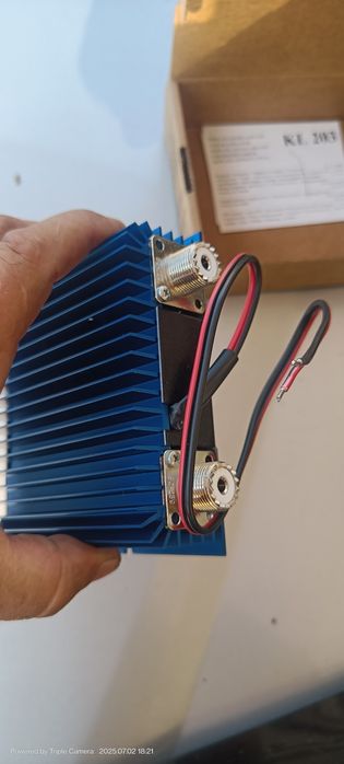 KL 203 уселитель радиостанции