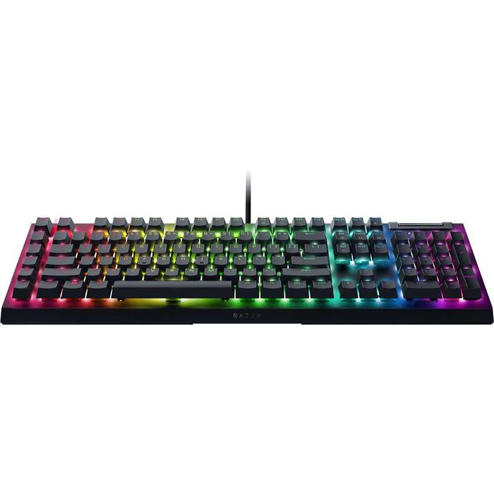 Tastatura gaming RGB Razer BlackWidow V4 X Green Switch Sigilata RZ03-04700100-R3M1 noua