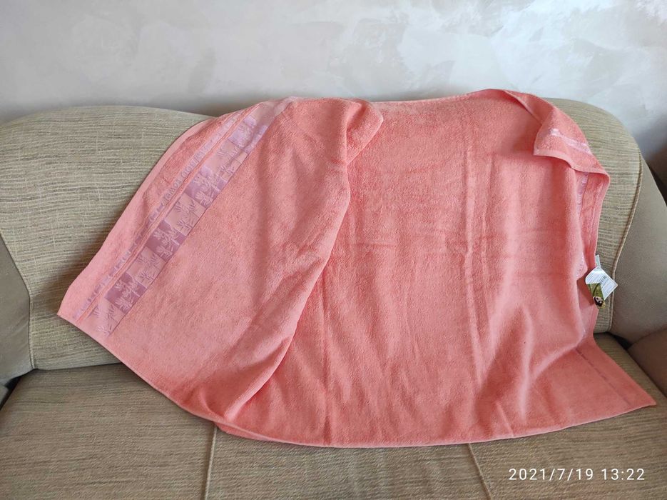 Продам большое банное полотенце Bamboo