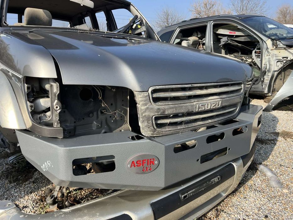 Метална- силова броня ASFIR 4x4 за ISUZU TROPER