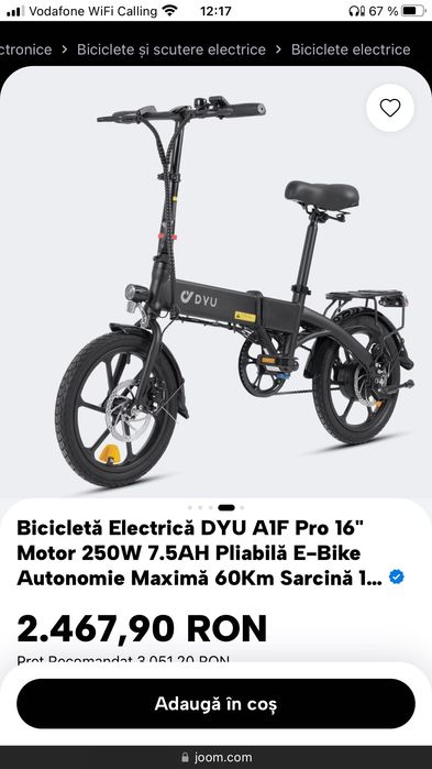 Bicicleta dyu electrica