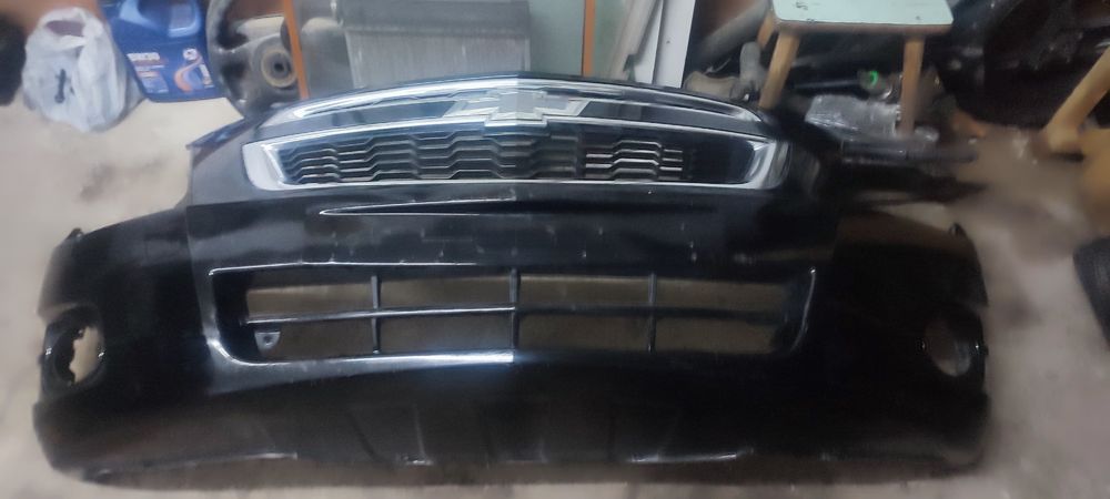 Бампер Кобальт черный цвет