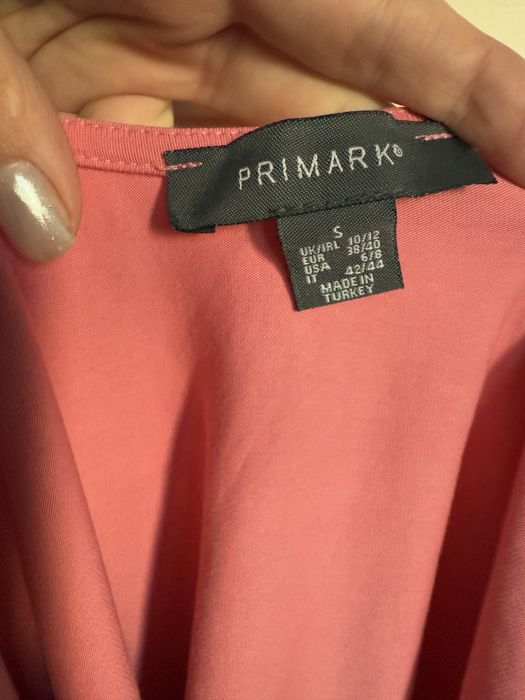 Розово боди пуф ръкави