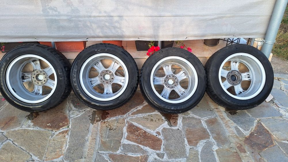 Джанти 17-ки за джип BMW с гуми зимни