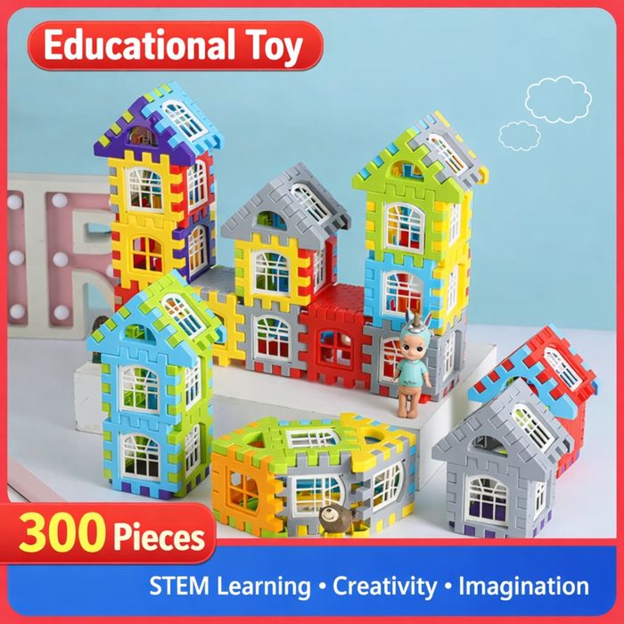 Развивающий конструктор 300 деталей