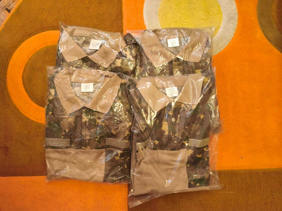 Tricouri militare cu guler si maneca lunga/scurta