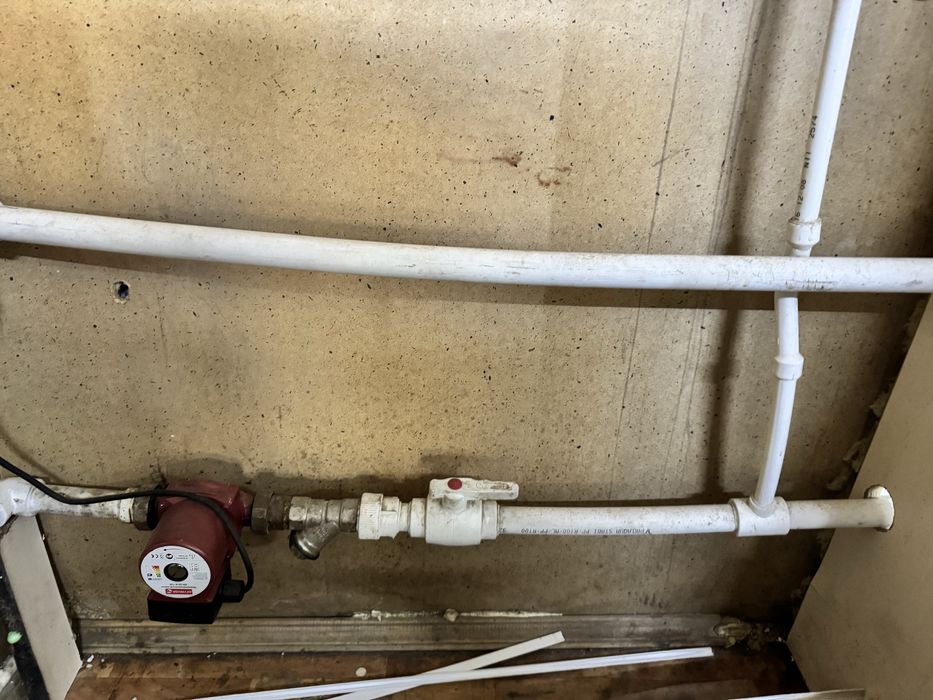 Электрокотел + батареи + насос