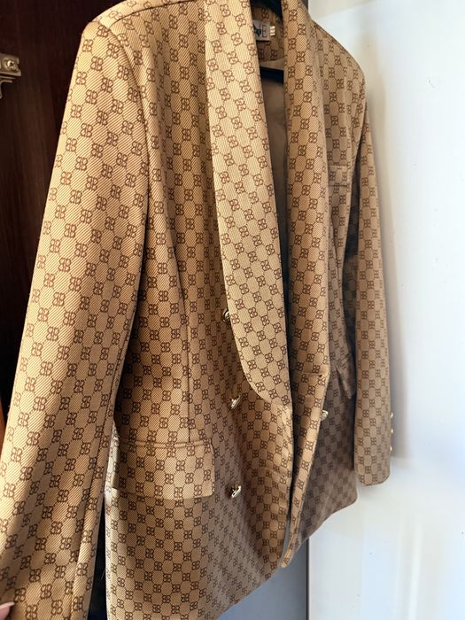 Пиджак  коричневый Gucci 44 размер