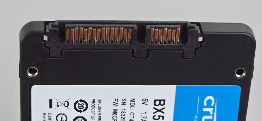 SSD памет Crucial BX500 480GB 500GB SATA 2.5"