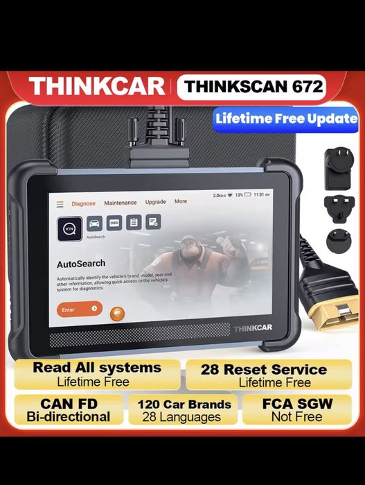 Tester diagnoza auto Thinkcar Thinkscan 672