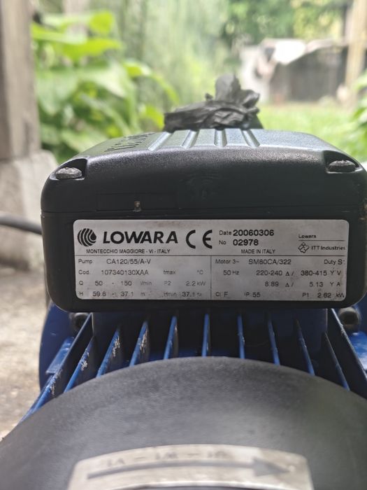 Помпа за вода lowara