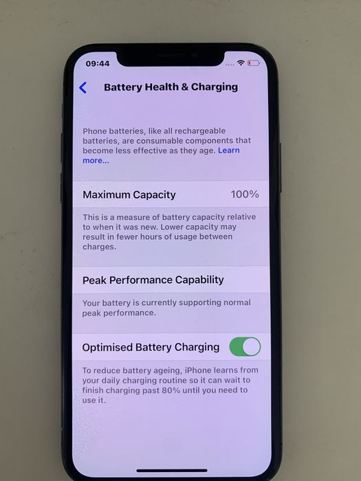 iPhone X Black 256GB