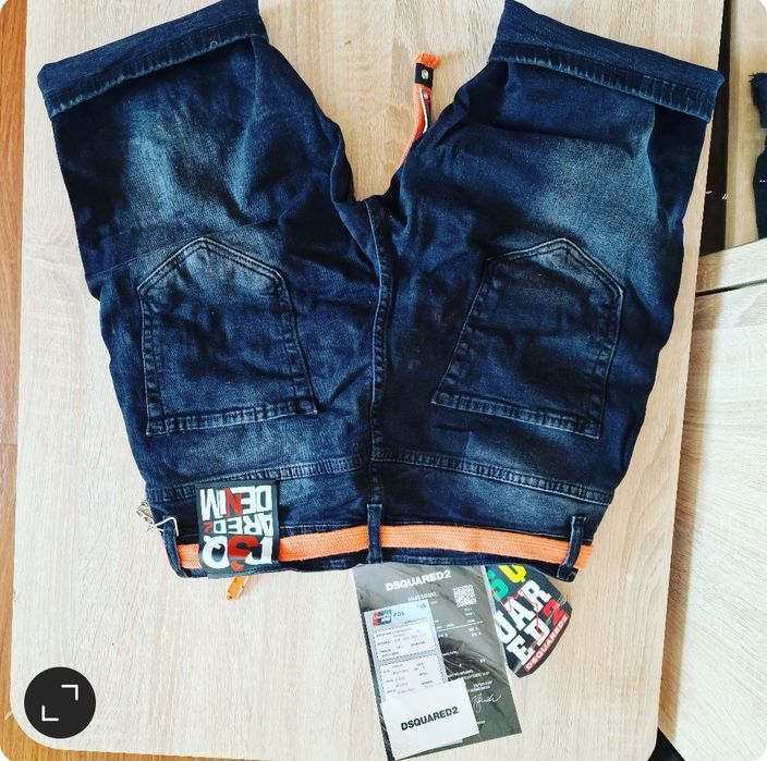 Blugi Bărbătești Scurți  DSQUARED
