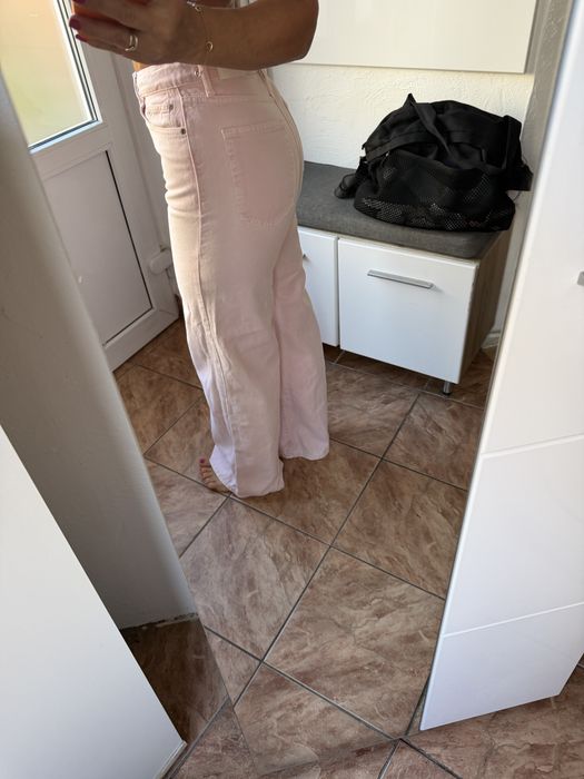 Blugi roz Zara de vara ff comozi