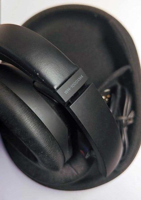 Căști Over-Ear Sony WH-1000XM4, Wireless, ANC