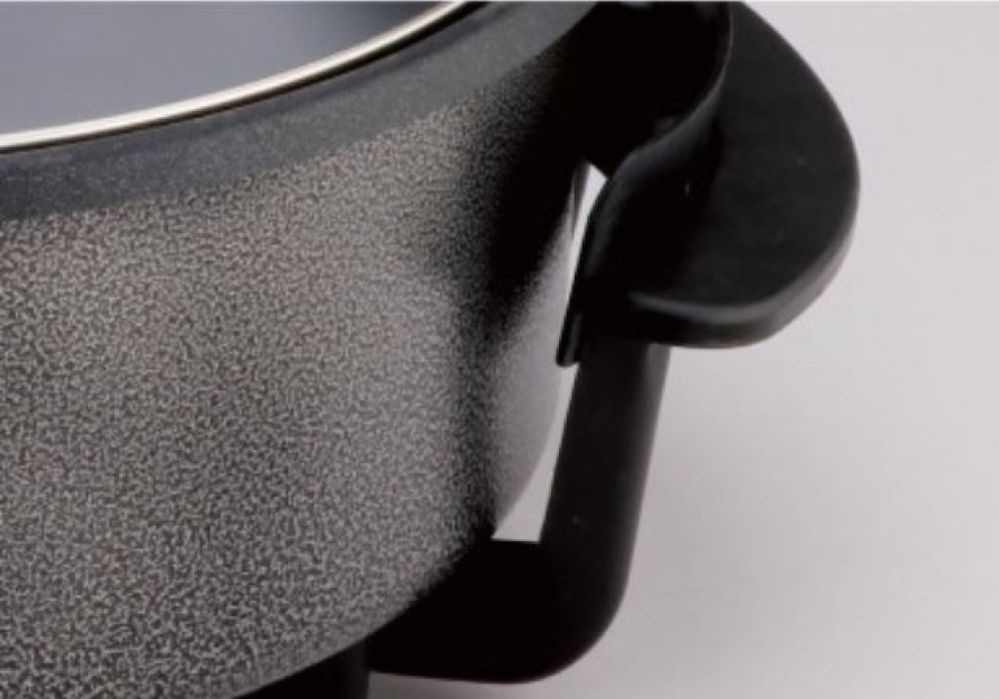 Електрически тиган за приготвяне на пица Rosberg R51010B, 1500W, 32 см