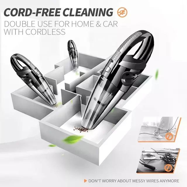Мошний Автопылесос Grikey без проводной 2в1 для сухой и влажной уборки