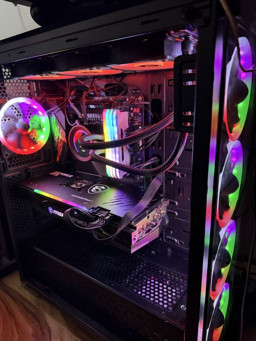 PC Gaming High-End / RTX 3070 Ti / i7-10700KF / 64GB RAM / AIO 360 / Custom Build