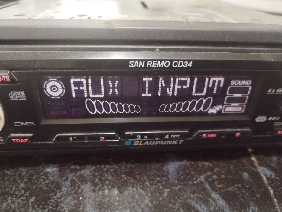 Radio CD auto Blaupunkt cu RDS