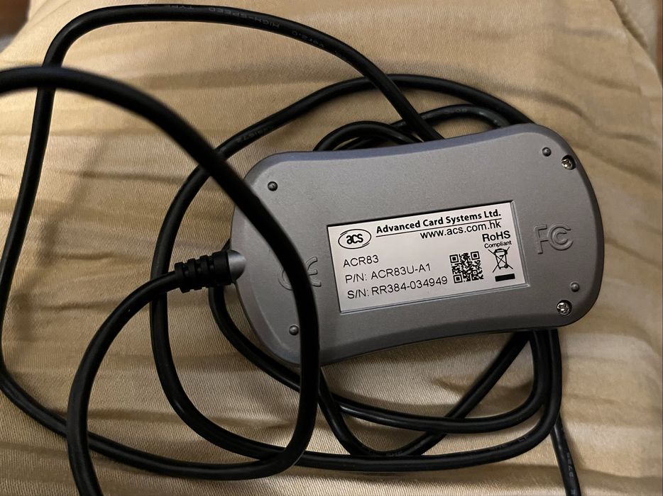 ACR83 card reader. Cititor Carduri de sănătate