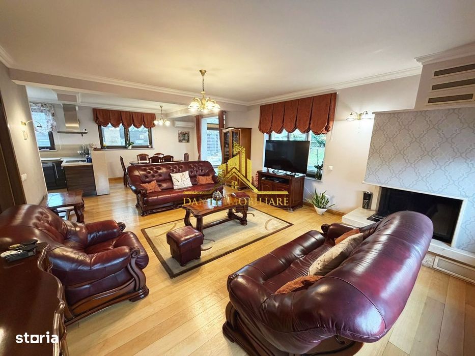 Casa, 3 dormitoare, 3 bai, ultrafinisata, mobilat lux, Faget