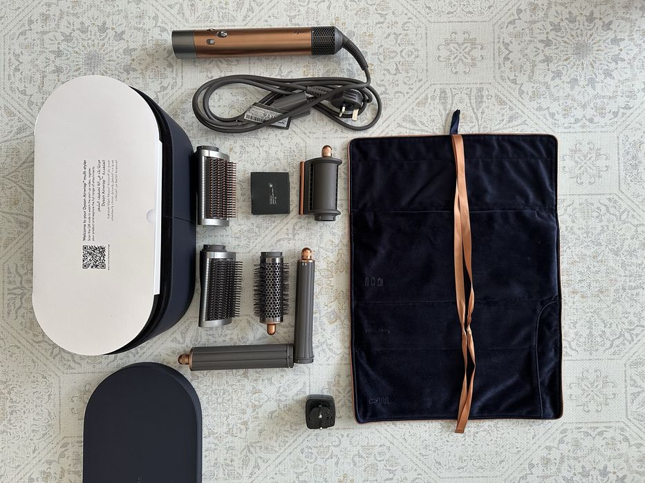 Dyson Airwrap Multi-Styler Complete Long (Меден / Copper) + Адаптер за ЕС
