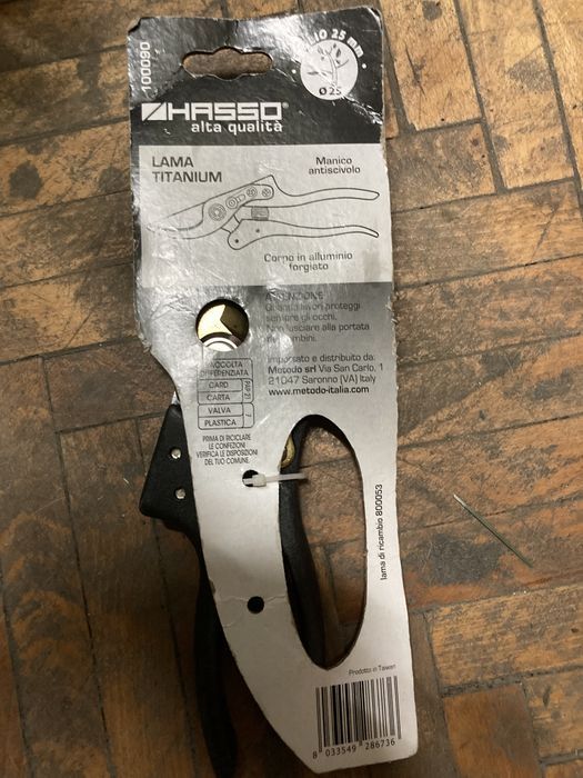 Foarfec Vie Hasso Italia cu Lama de Titan