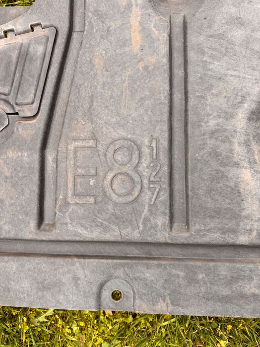 BMW E82 m packet задна броня  кора двигател и подкалник