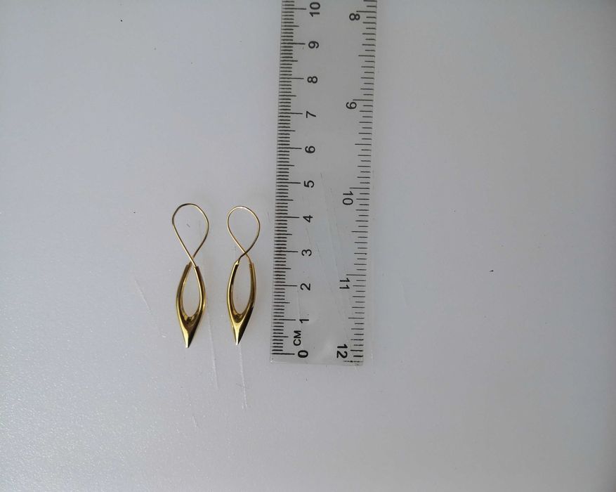 Vand cercei aur 14K (585)