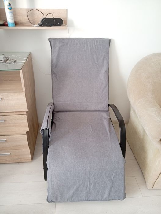 Balansoar tapițerie gri stare foarte bună