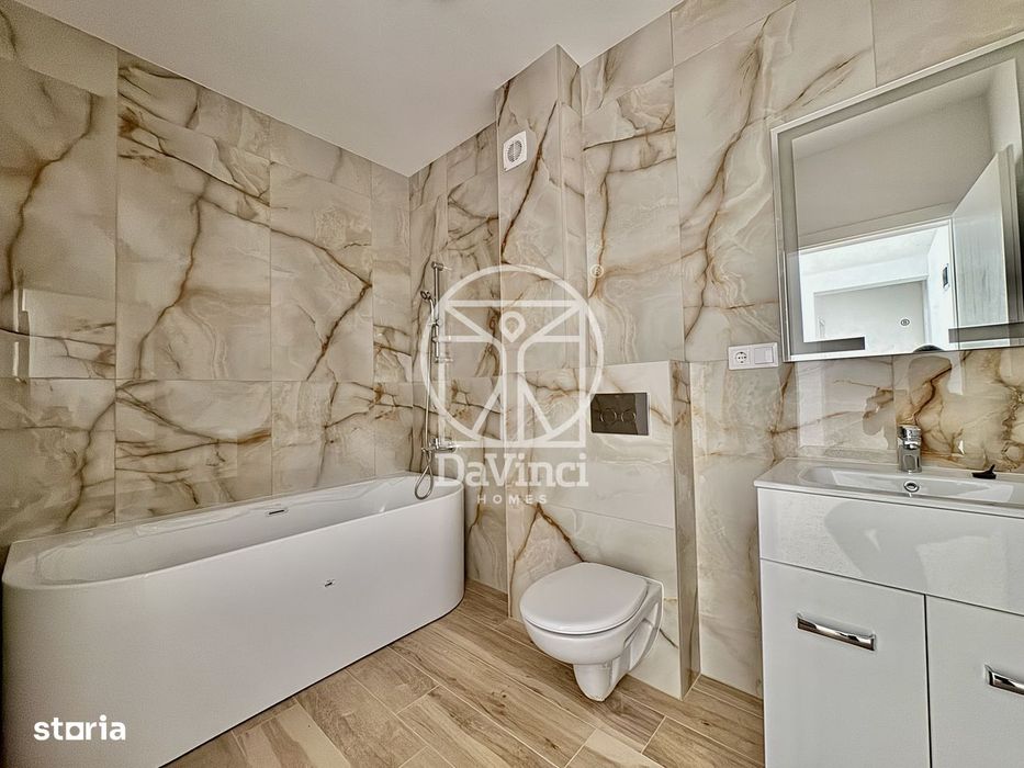 Apartament 2 camere -54.12. mpu + 14.42 mp terasa - bucatarie separata