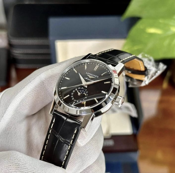 Швецарские часы фирмы Longines, механика с автоподзаводом