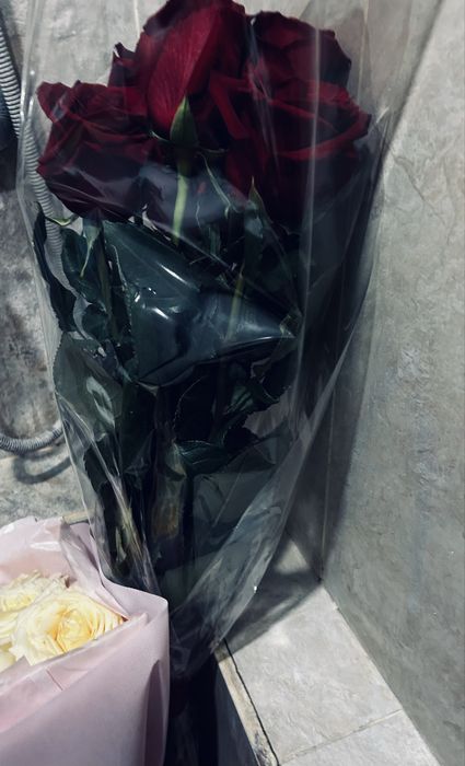 Букет красных роз