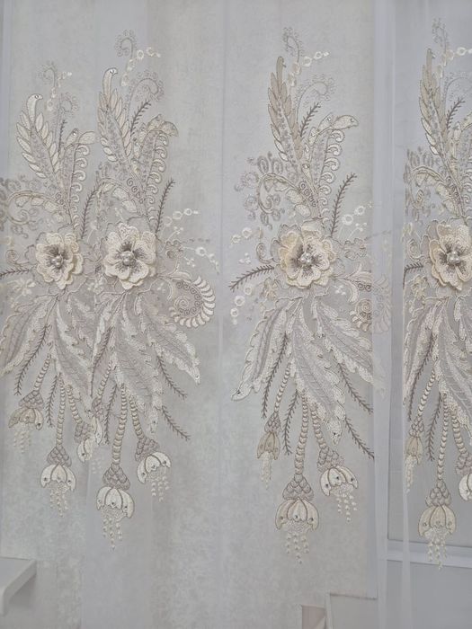 Тюль    Б/у. 10м