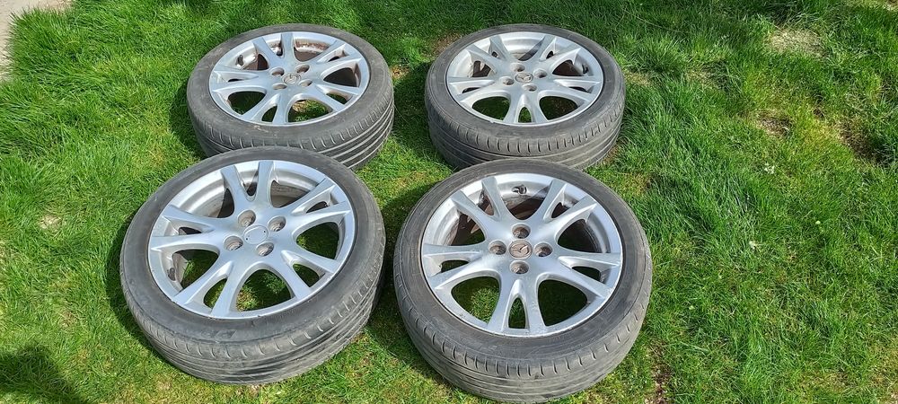 Джанти 16ки с гуми4x100 от Mazda 2