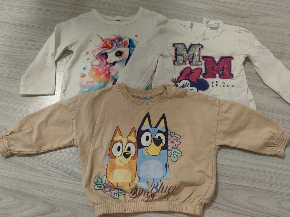 Комплект дрешки за момиче, размер 80