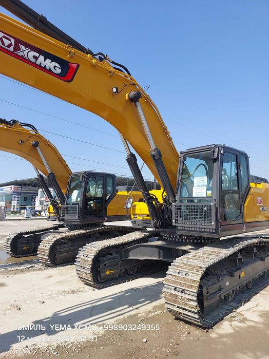 XCMG XE370G  тяжелый гусеничный экскаватор массой около 38,5 тонн