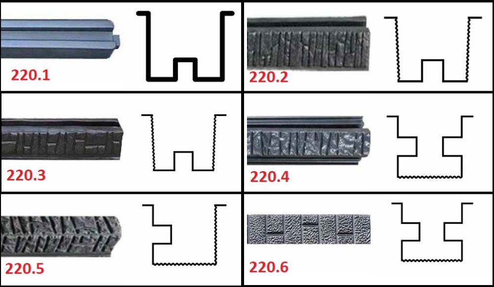 Калъпи  от АБС за стълбове, основи и капаци за огради