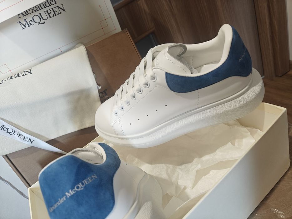 Adidasi Alexander Mcqueen White/Blue NOI
