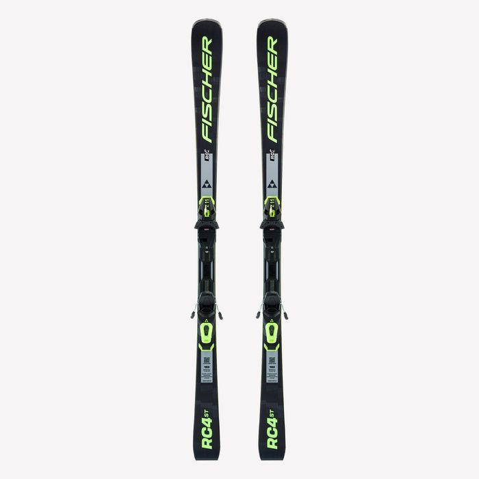 Schiuri performante cu legături pentru schi - (SecondHand) Decathlon